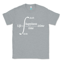 Heather Grey math teacher integral of life happiness time geeky math Classic Tee - linhVisuals