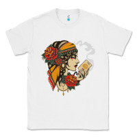 White Dirty honey Classic Tee - linhVisuals