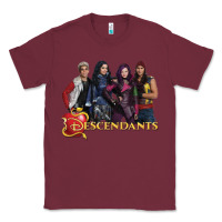 Burgundy descendants poster Classic Tee - linhVisuals