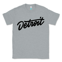 Heather Grey DETROIT Classic Tee - linhVisuals