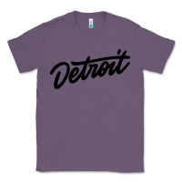 Lavender DETROIT Classic Tee - linhVisuals