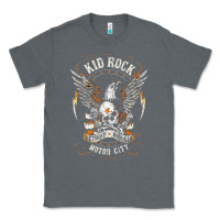 Charcoal Heather kid rock 7 Classic Tee - linhVisuals