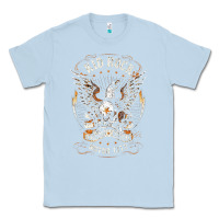 Dusty Blue kid rock 7 Classic Tee - linhVisuals