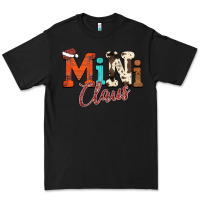 Black Mini Claus Premium Tee - CowhideDigitalArt