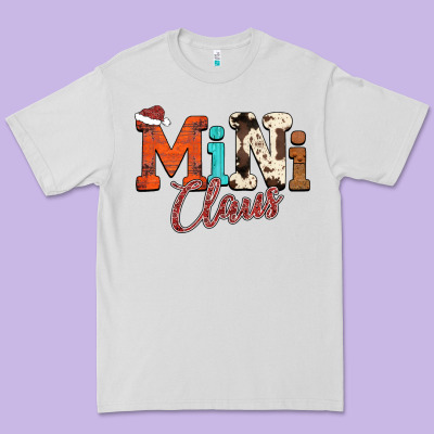Mini Claus Premium Tee Designed By Cowhidedigitalart
