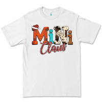 White Mini Claus Premium Tee - CowhideDigitalArt