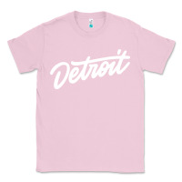 Bubblegum Pink DETROIT Classic Tee - linhVisuals
