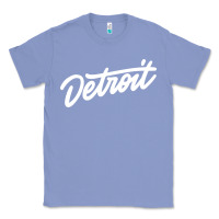 Colony Blue DETROIT Classic Tee - linhVisuals