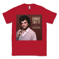 Red conway twitty the best of conway Classic Tee - linhVisuals