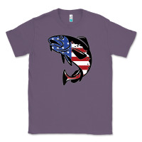 Lavender american cod fish design fishing lover fisherman usa premium Classic Tee - linhVisuals