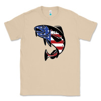 Mushroom american cod fish design fishing lover fisherman usa premium Classic Tee - linhVisuals