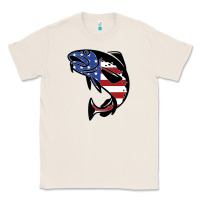 Natural american cod fish design fishing lover fisherman usa premium Classic Tee - linhVisuals