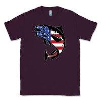 Plum american cod fish design fishing lover fisherman usa premium Classic Tee - linhVisuals