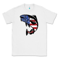 White american cod fish design fishing lover fisherman usa premium Classic Tee - linhVisuals