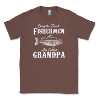 Chestnut mens only the finest fishermen grandad premium Classic Tee - linhVisuals