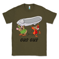 Army Green gus gus Cinderella Classic Tee - linhVisuals