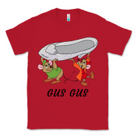 Red gus gus Cinderella Classic Tee - linhVisuals
