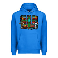 True Royal cross leopard cowhide glitter serape Premium Hoodie - RanaPortraitStore