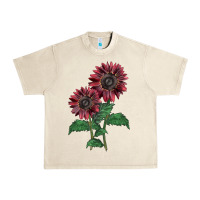 Sandshell 2 Chocolate sunflower Urban Heavy Tee - LillyAllenDesigns
