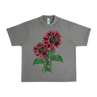 Tornado 2 Chocolate sunflower Urban Heavy Tee - LillyAllenDesigns