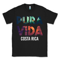 Black costa rica pura vida toucan tropical surf beach vibes tank top Classic Tee - linhVisuals