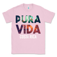 Bubblegum Pink costa rica pura vida toucan tropical surf beach vibes tank top Classic Tee - linhVisuals