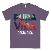 Lavender costa rica pura vida toucan tropical surf beach vibes tank top Classic Tee - linhVisuals