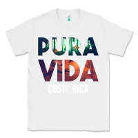 White costa rica pura vida toucan tropical surf beach vibes tank top Classic Tee - linhVisuals