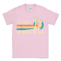 Bubblegum Pink costa rica retro beach vacation costa rica souvenir beach t shirt Classic Tee - linhVisuals