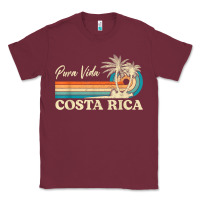 Costa Rica Retro Beach Vacation Costa Rica Souvenir Beach T Shirt Classic Tee | Teevron