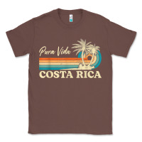 Chestnut costa rica retro beach vacation costa rica souvenir beach t shirt Classic Tee - linhVisuals