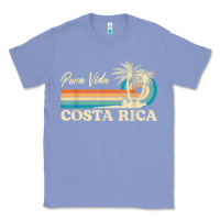 Colony Blue costa rica retro beach vacation costa rica souvenir beach t shirt Classic Tee - linhVisuals