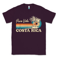 Plum costa rica retro beach vacation costa rica souvenir beach t shirt Classic Tee - linhVisuals