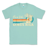 Seafoam costa rica retro beach vacation costa rica souvenir beach t shirt Classic Tee - linhVisuals