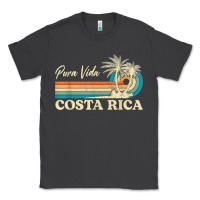 Smoke costa rica retro beach vacation costa rica souvenir beach t shirt Classic Tee - linhVisuals