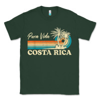 Sports Green costa rica retro beach vacation costa rica souvenir beach t shirt Classic Tee - linhVisuals