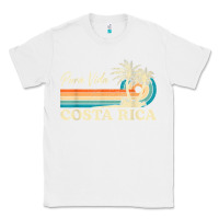 White costa rica retro beach vacation costa rica souvenir beach t shirt Classic Tee - linhVisuals