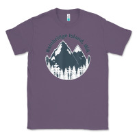 Lavender bainbridge island wa mountains hiking climbing camping Classic Tee - linhVisuals