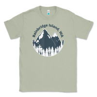 Matcha bainbridge island wa mountains hiking climbing camping Classic Tee - linhVisuals