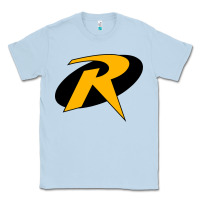 Dusty Blue Robin Classic Tee - linhVisuals