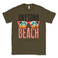 Army Green daytona beach shirt florida summer vacation surfing daytona sweatshirt Classic Tee - linhVisuals