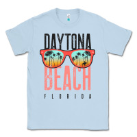 Dusty Blue daytona beach shirt florida summer vacation surfing daytona sweatshirt Classic Tee - linhVisuals
