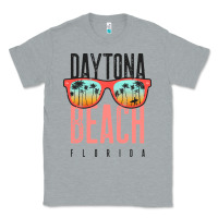 Heather Grey daytona beach shirt florida summer vacation surfing daytona sweatshirt Classic Tee - linhVisuals