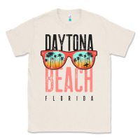 Natural daytona beach shirt florida summer vacation surfing daytona sweatshirt Classic Tee - linhVisuals