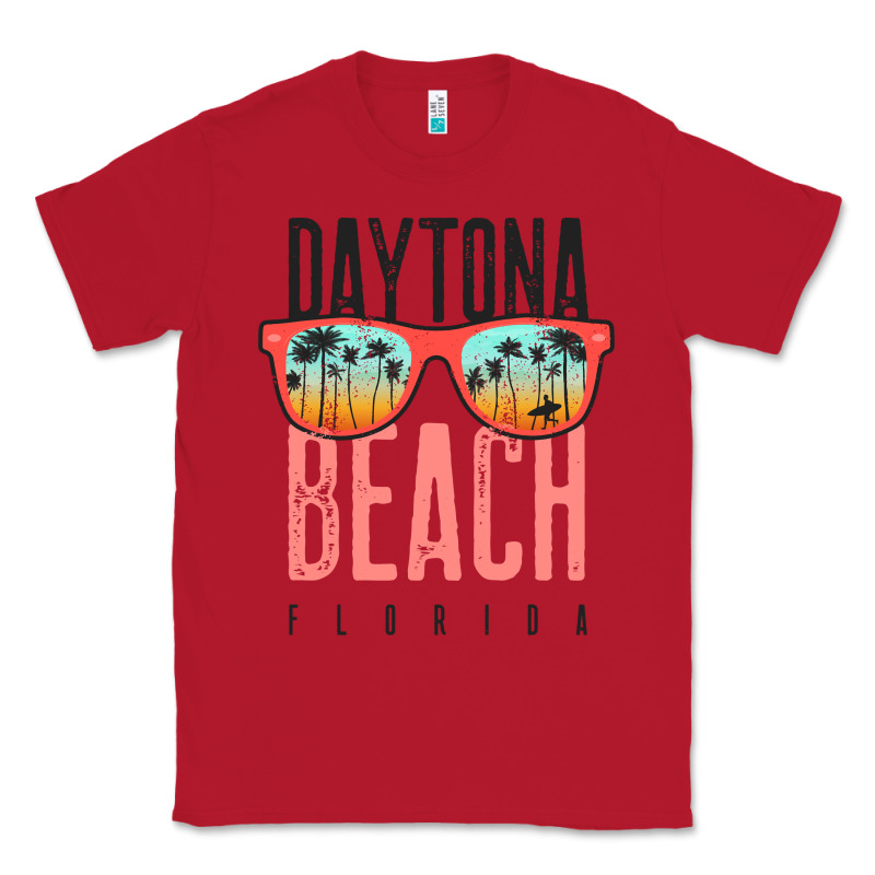 Daytona Beach Shirt Florida Summer Vacation Surfing Daytona Sweatshirt Classic Tee by linhVisuals | Teevron