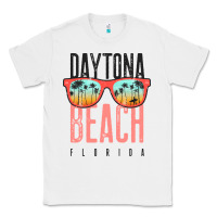 White daytona beach shirt florida summer vacation surfing daytona sweatshirt Classic Tee - linhVisuals