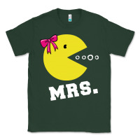 Sports Green Mrs Pacman Classic Tee - linhVisuals