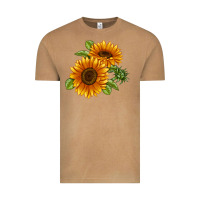 Vintage Camel Soraya Sunflower Vintage Tee - LillyAllenDesigns