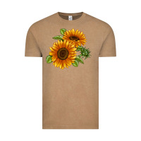 Vintage Coffee Soraya Sunflower Vintage Tee - LillyAllenDesigns