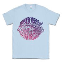 Dusty Blue dirty heads Classic Tee - linhVisuals